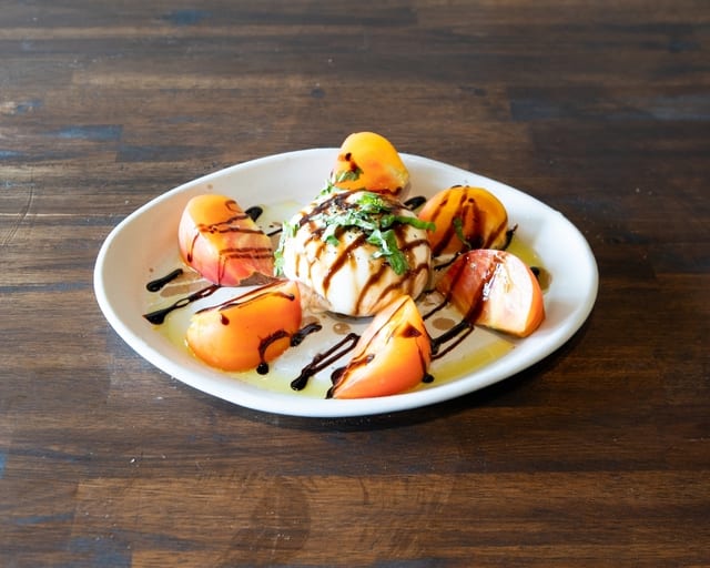 Seasonal Italian Burrata.